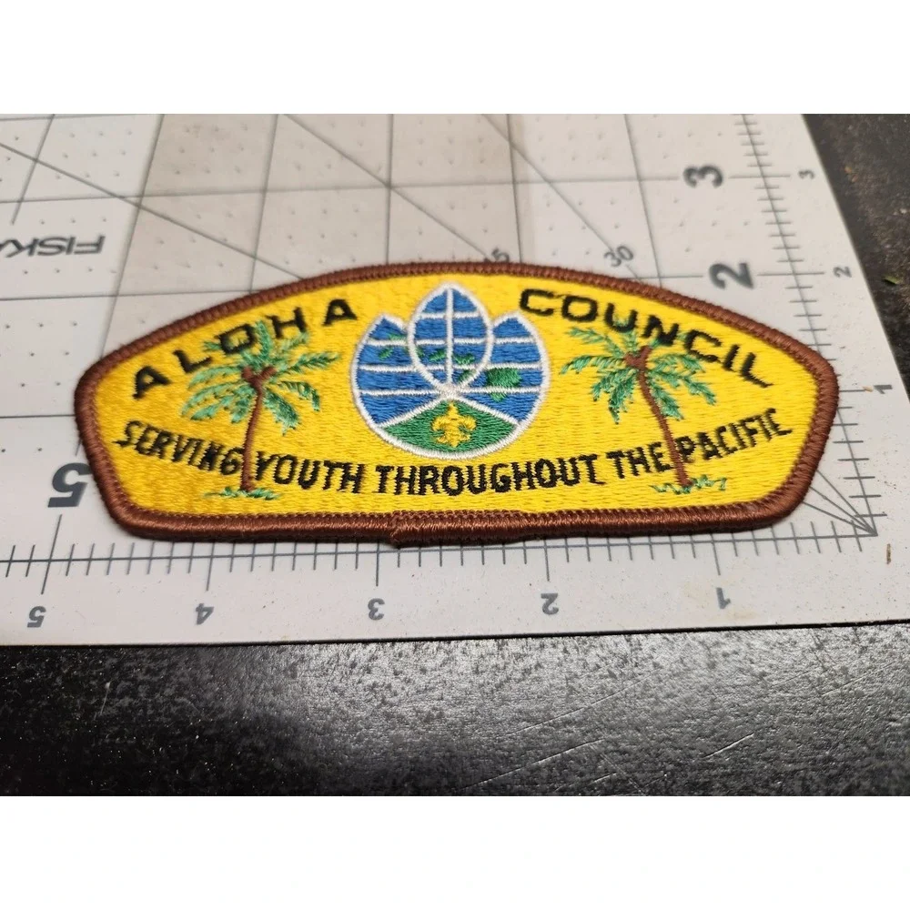 Aloha Council Boy Scout Patch‎ Serving Youth Pacific